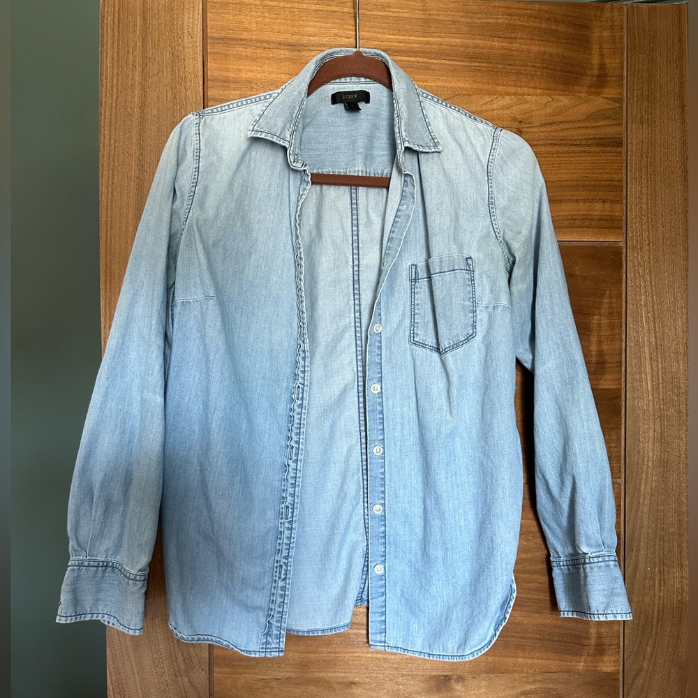 Chambray J Crew Shirt